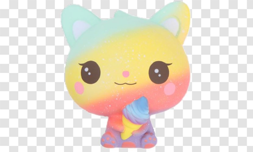 Nyan Cat Whiskers Stress Ball Squishies Transparent PNG