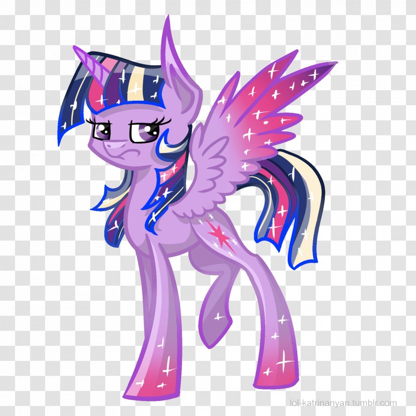 Pony Twilight Sparkle The Saga - Rainbow Glitter Transparent PNG