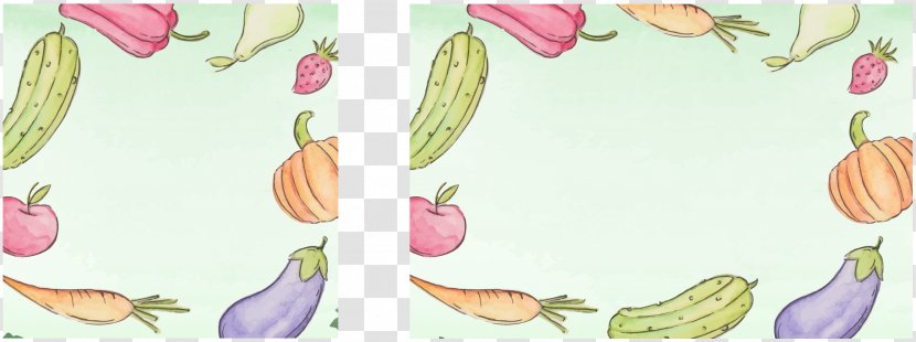 Vegetarian Cuisine Vegetable - Art - Vegetables Background Transparent PNG