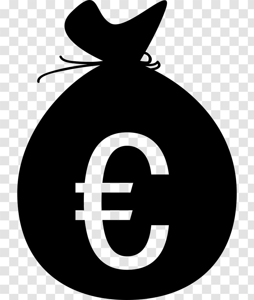Money Bag Euro Sign Currency - Finance Transparent PNG
