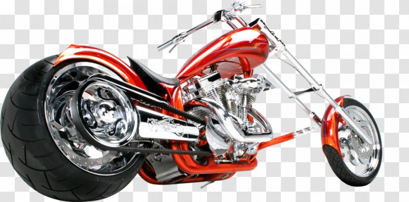 Orange County Choppers Custom Motorcycle Harley-Davidson - Automotive Tire Transparent PNG