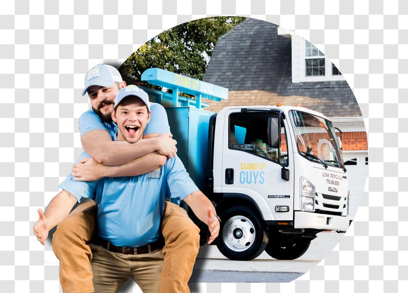 Waste Recycling Service Stand Up Guys Junk Removal Business - Marketing - Madisonbelle Transparent PNG