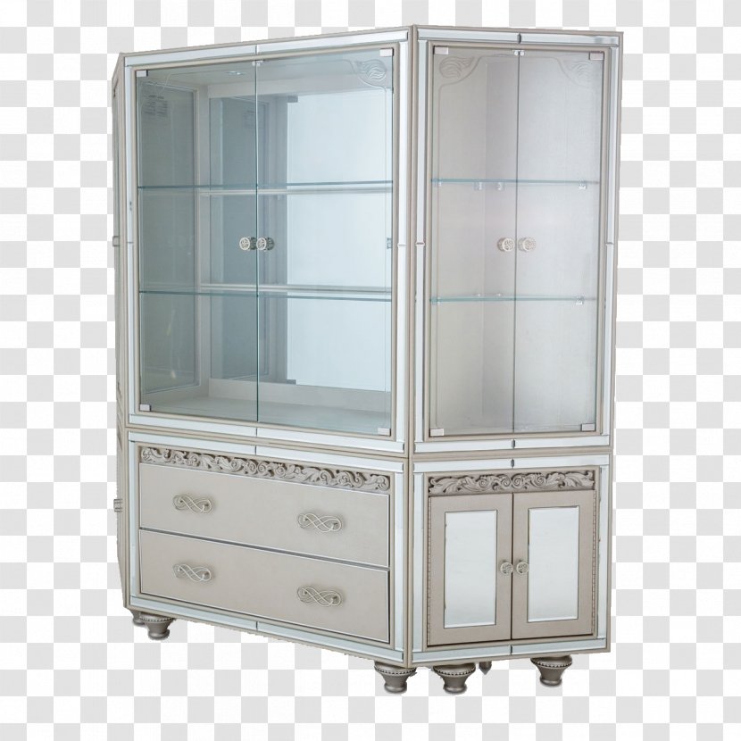 Display Case Dining Room Table Curio Cabinet Cupboard - Couch Transparent PNG