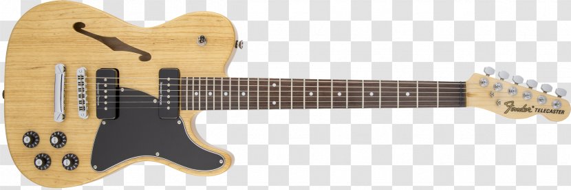 Fender TC 90 Telecaster Thinline Stratocaster Musical Instruments Corporation - Acoustic Electric Guitar Transparent PNG