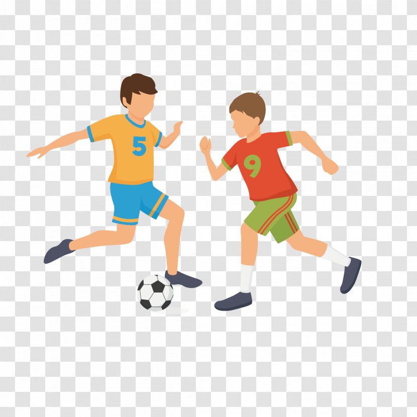 Sport Illustration - Boy - Boys Football Transparent PNG