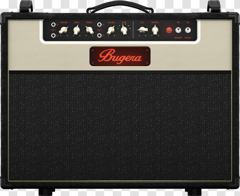 Guitar Amplifier Bugera BC30 EL84 - Cartoon - Bass Volume Transparent PNG