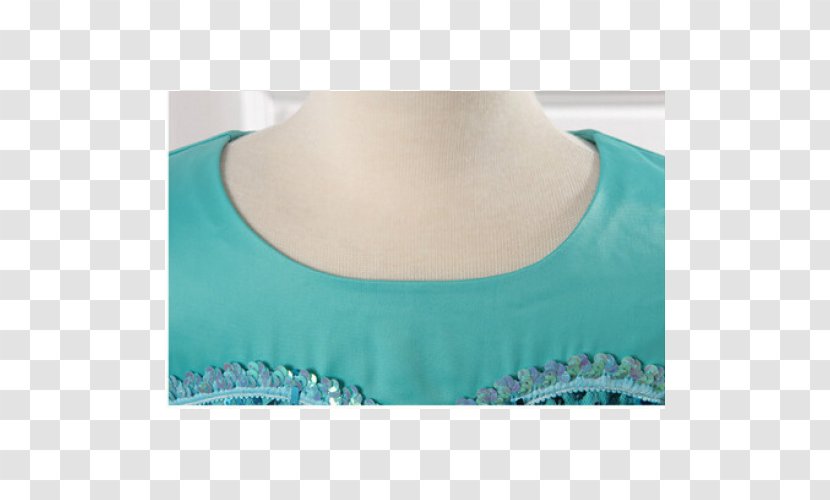 Turquoise Neck - Aqua - Baby Elsa Transparent PNG