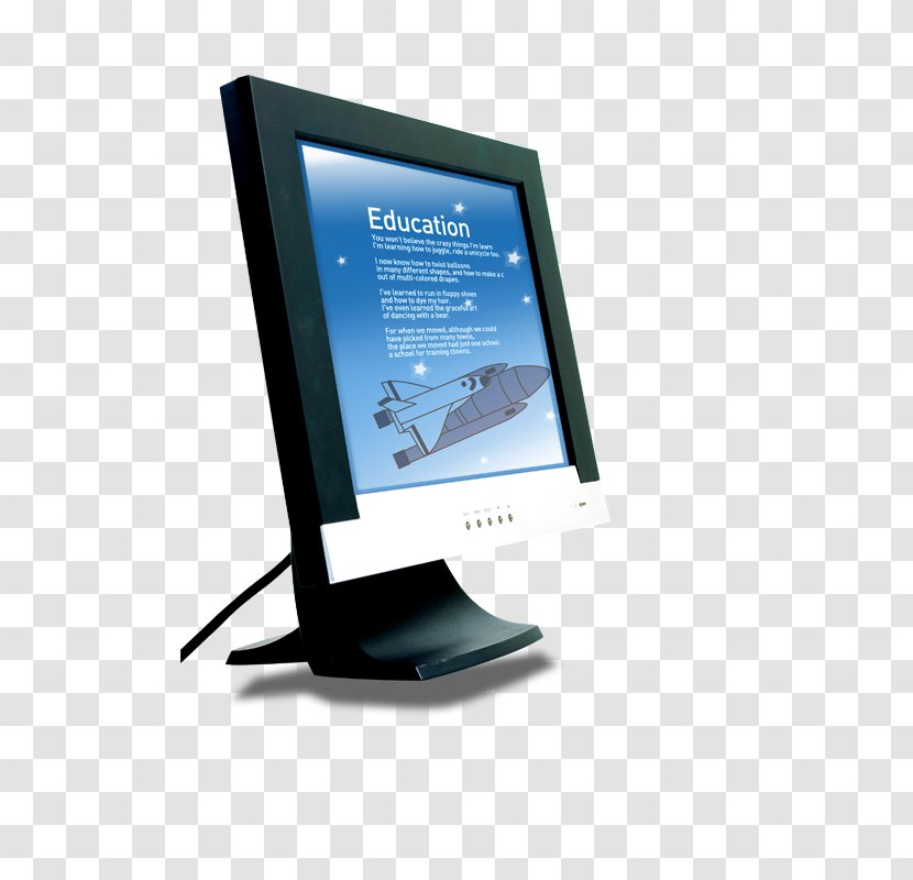 Education Computer Monitor Download - TV Transparent PNG