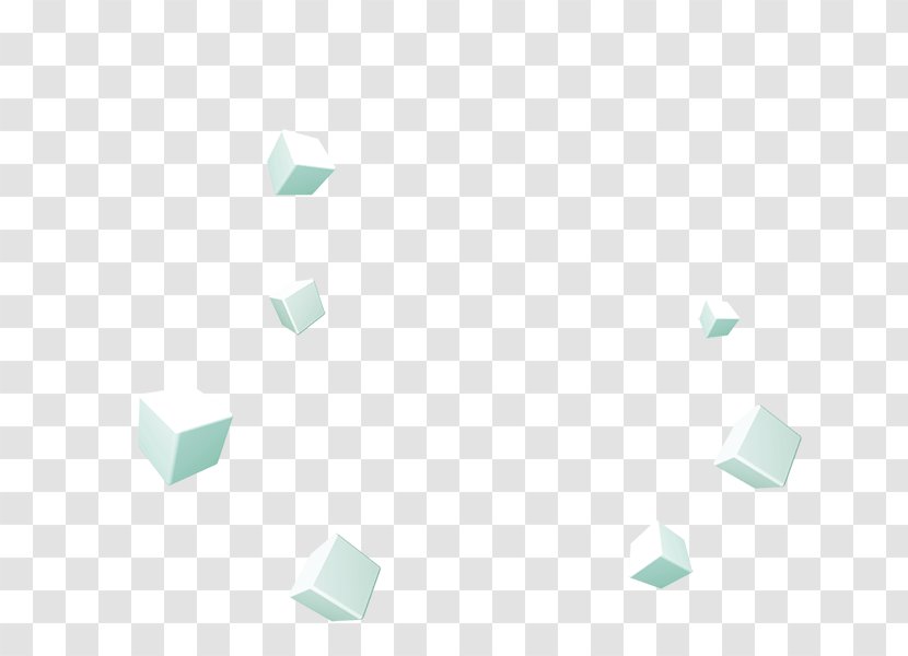 Square Symmetry Angle Green Pattern - Box Transparent PNG