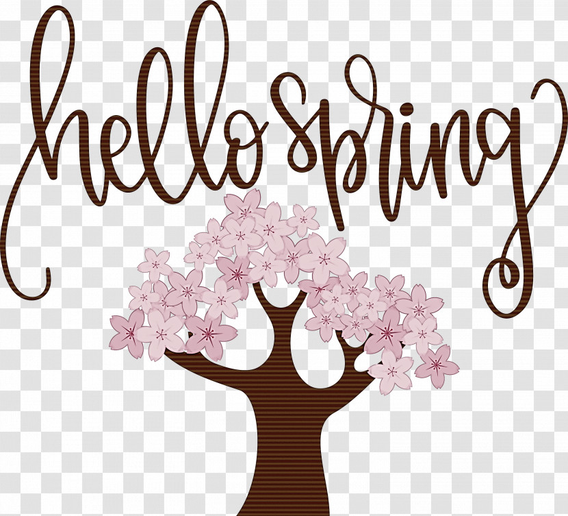 Hello Spring Spring Transparent PNG