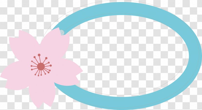 Adobe Illustrator Clip Art - Flower - Simple And Lovely Cherry Borders Transparent PNG