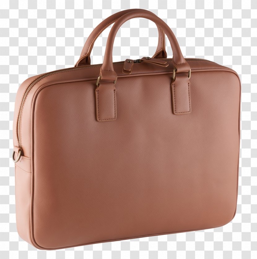 Cognac Handbag Leather Briefcase - Bag Transparent PNG