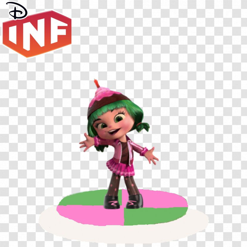 Candlehead Vanellope Von Schweetz Disney Infinity The Walt Company Fan Art - Wreck It Ralph Transparent PNG