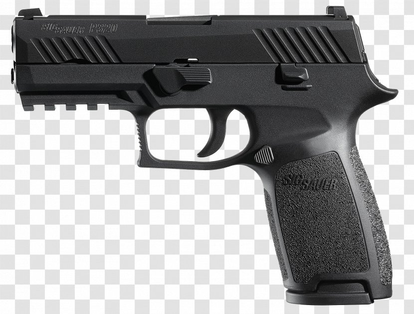 SIG Sauer P320 .357 Sig Holding Pistol - Handgun Transparent PNG