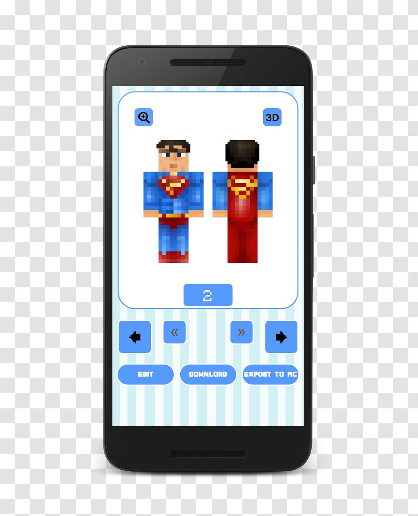 Minecraft: Pocket Edition Smartphone Heroes Skins For Minecraft Mobile Phones Transparent PNG