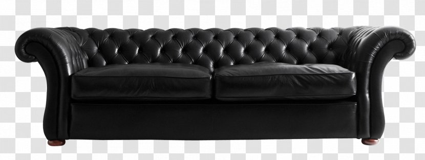 Couch Furniture Sofa Bed Chair - Black Image Transparent PNG
