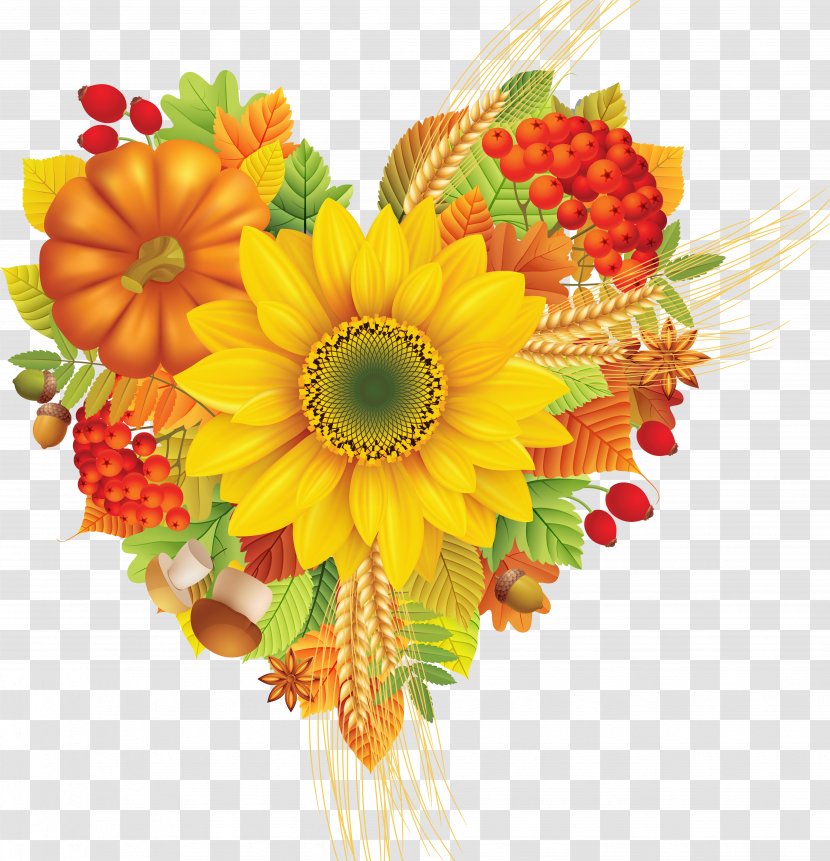 Thanksgiving Wish Greeting & Note Cards Birthday - Flowering Plant - Sunflower Transparent PNG