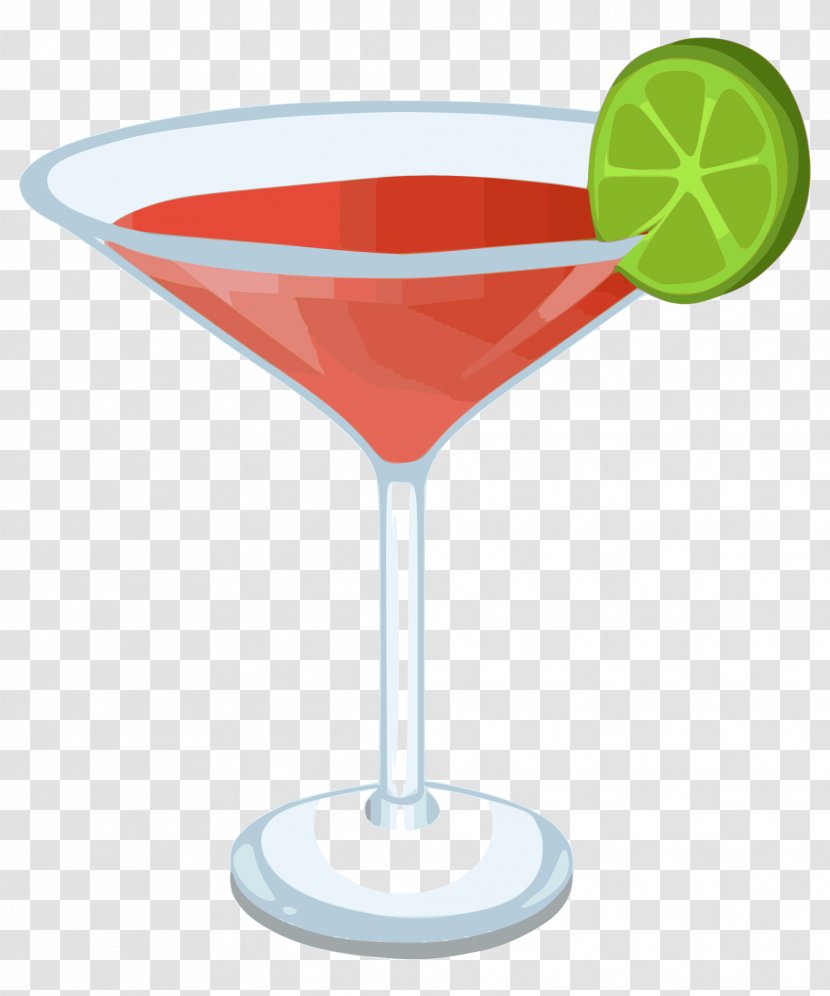 Cocktail Martini Cosmopolitan Beer Alcoholic Drink - Pink Lady - Party Transparent PNG
