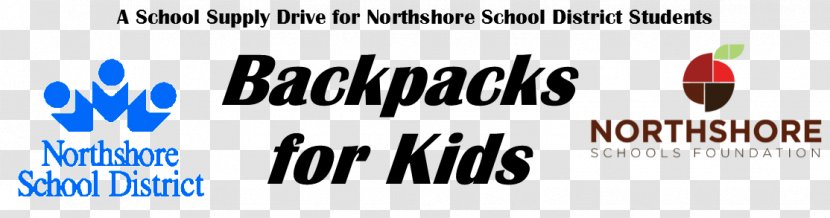 Northshore School District Logo Banner Brand - Text - Line Transparent PNG