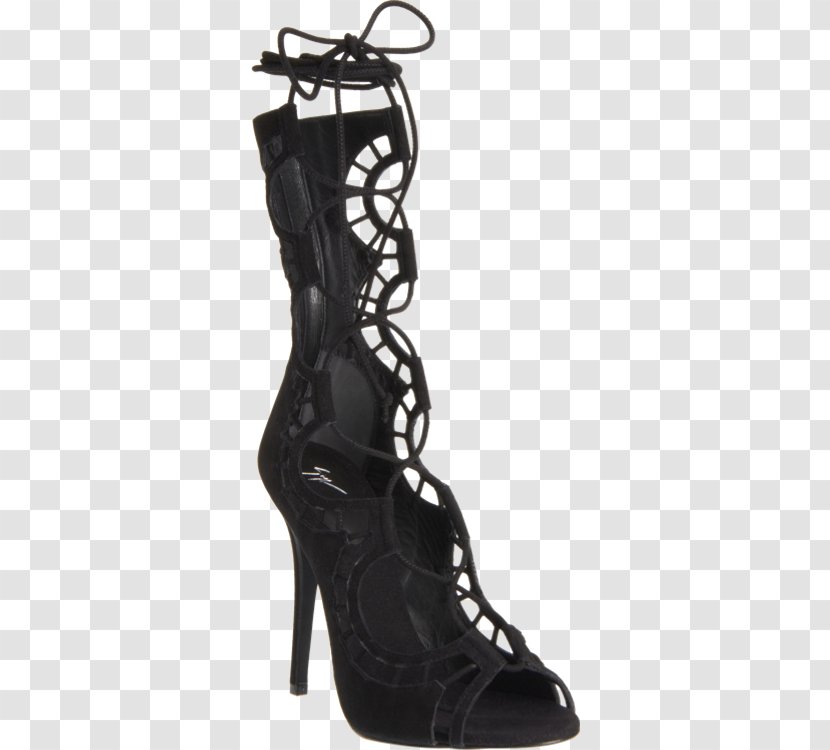 Sandal High-heeled Shoe Lace Fashion - Boot - Giuseppe Zanotti Transparent PNG