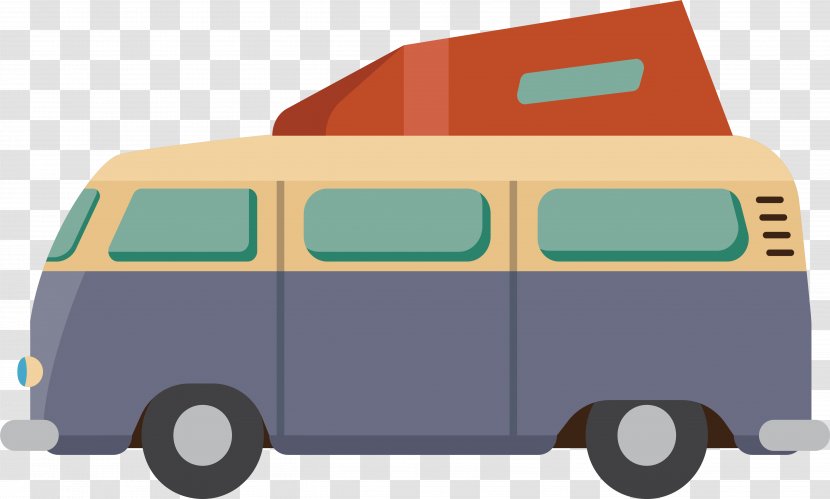 Bus Car Van Tourism - Self Driving Transparent PNG