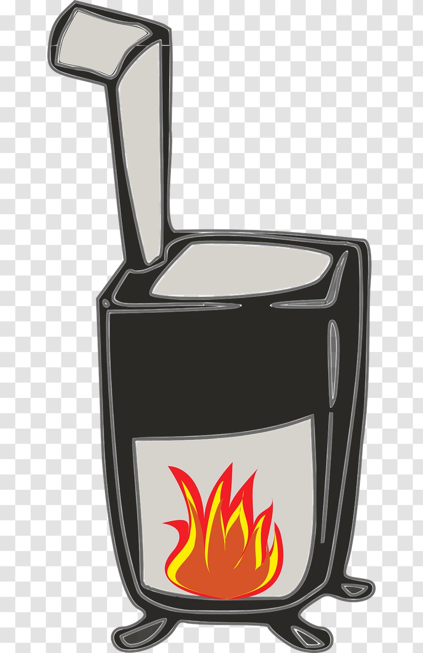 Clip Art Heater Stove Pellet Fuel - Tableware Transparent PNG