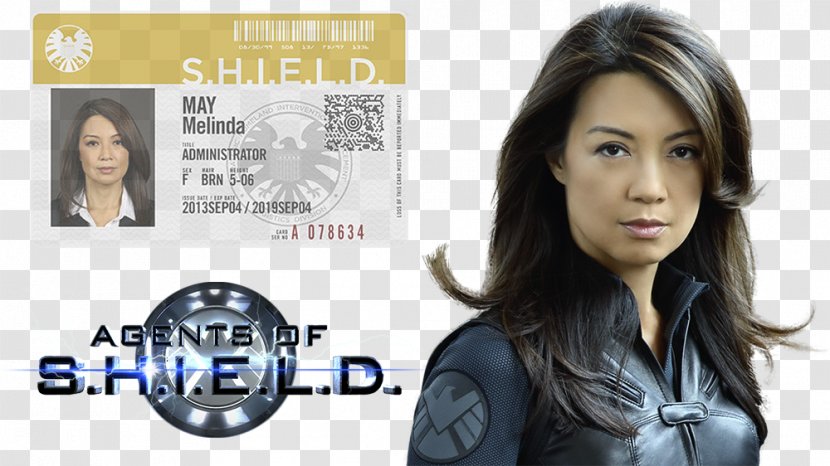Ming-Na Wen Agents Of S.H.I.E.L.D. Long Hair Art Brand - Shield Transparent PNG