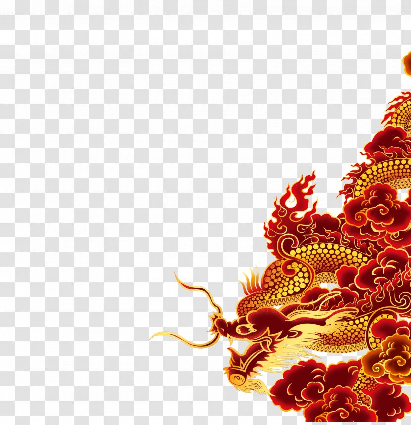 China Mooncake Chinese Dragon Festival - Pattern Design Material Transparent PNG