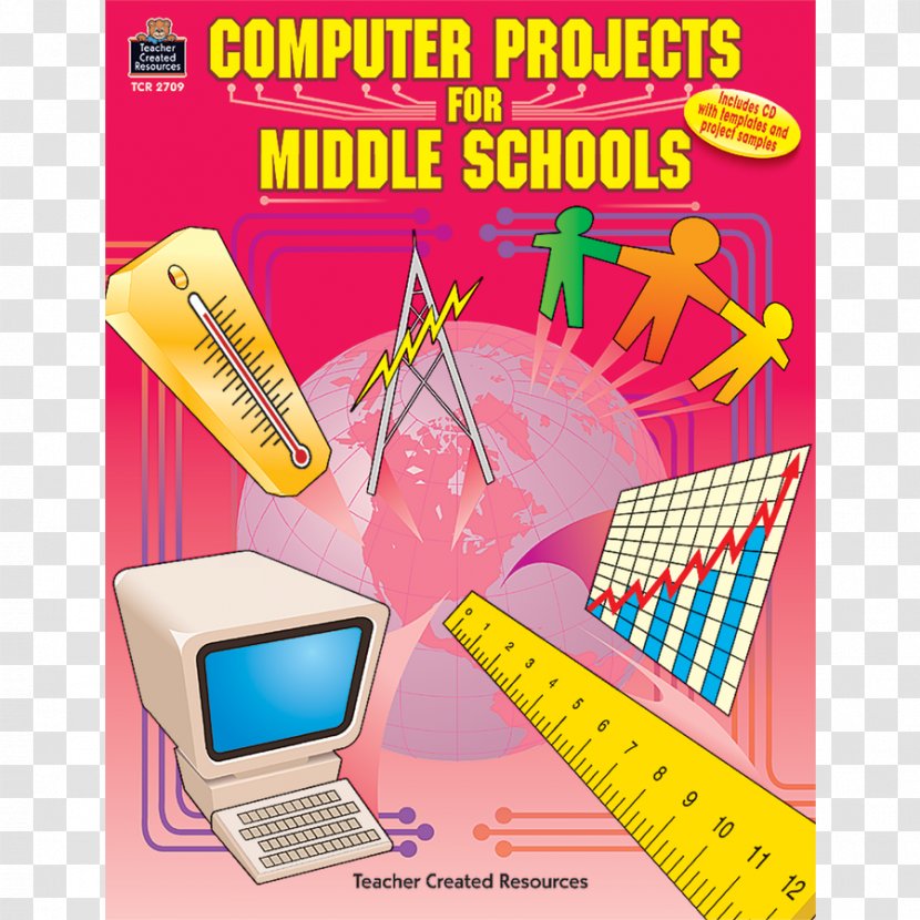 Computer Projects For Middle Schools Book Amazon.com Bibliography Author - Cambridge - Teacher Transparent PNG