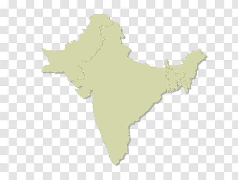 Partition Of Bengal Map Punjab East Pakistan Transparent PNG