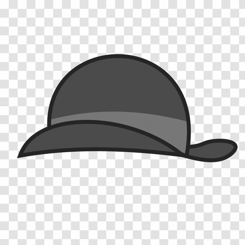 Bowler Hat Fedora Clip Art - Headgear - Which Vector Transparent PNG