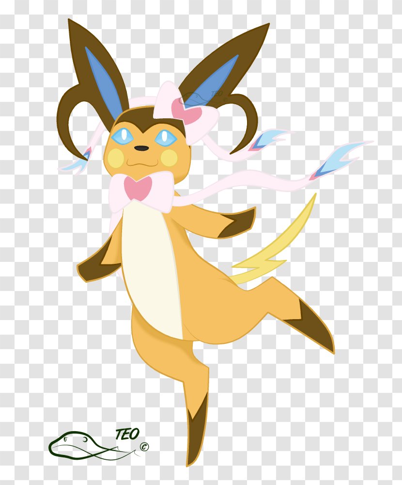 Rabbit Pokémon Vaporeon Hare Articuno - Membrane Winged Insect Transparent PNG