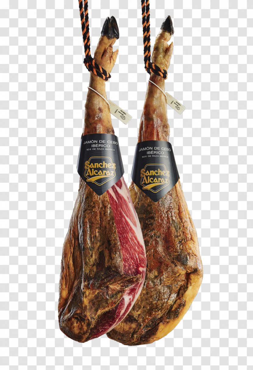 Black Iberian Pig Bayonne Ham Peninsula Prosciutto - Meat - Jamon Transparent PNG