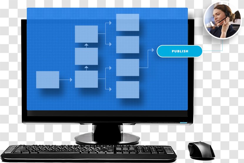 Computer Monitors Workflow Personal Business Output Device - Technology - River Studios Transparent PNG