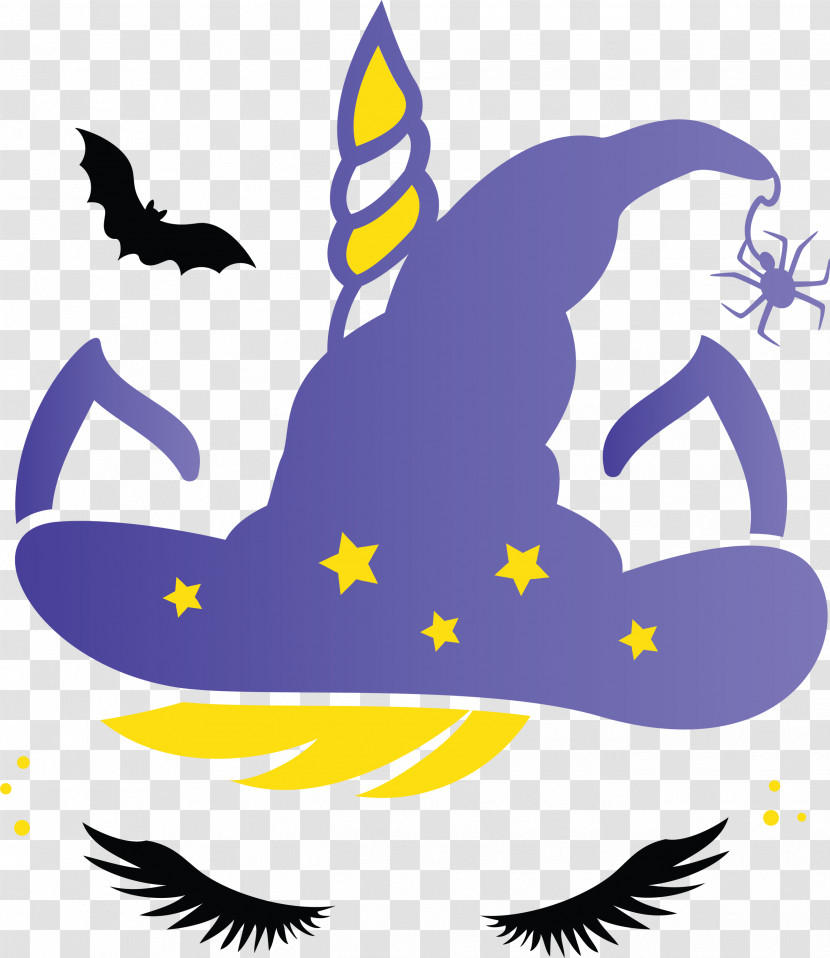 Halloween Unicorn Transparent PNG