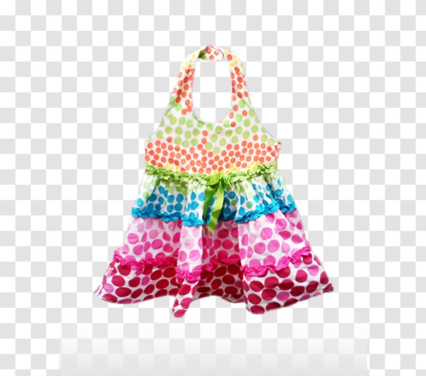 Clothing Polka Dot Dress Chiffon Top - Heart Transparent PNG
