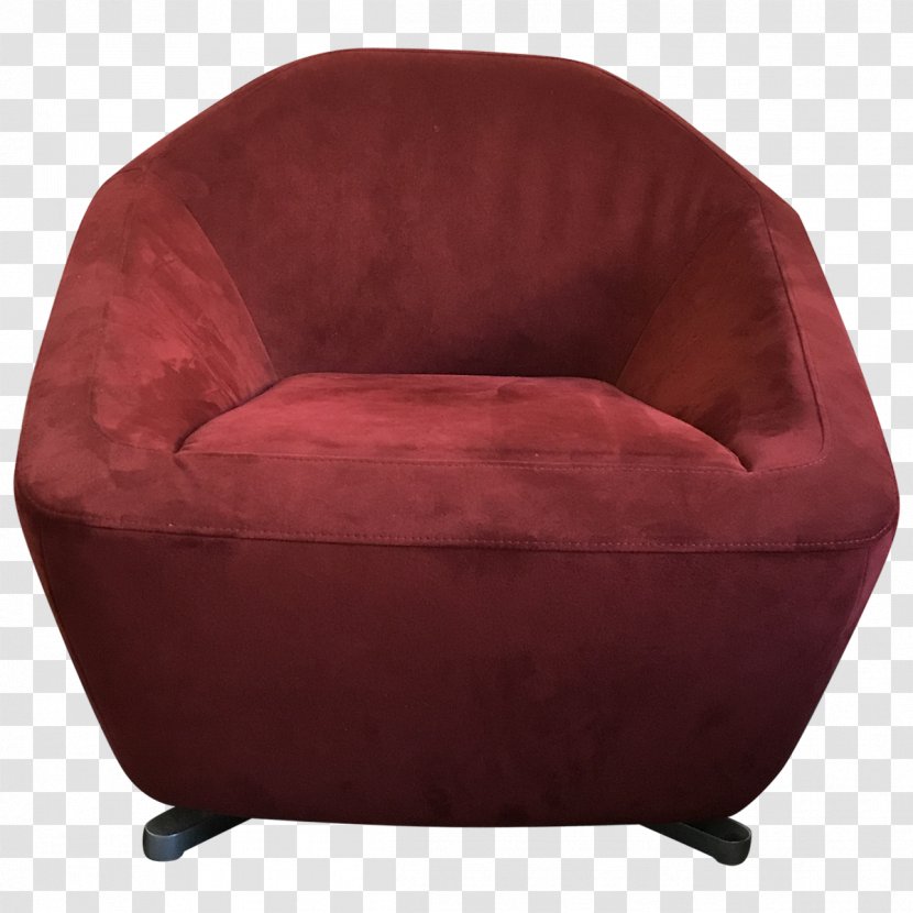 Furniture Chair Maroon - Armchair Transparent PNG