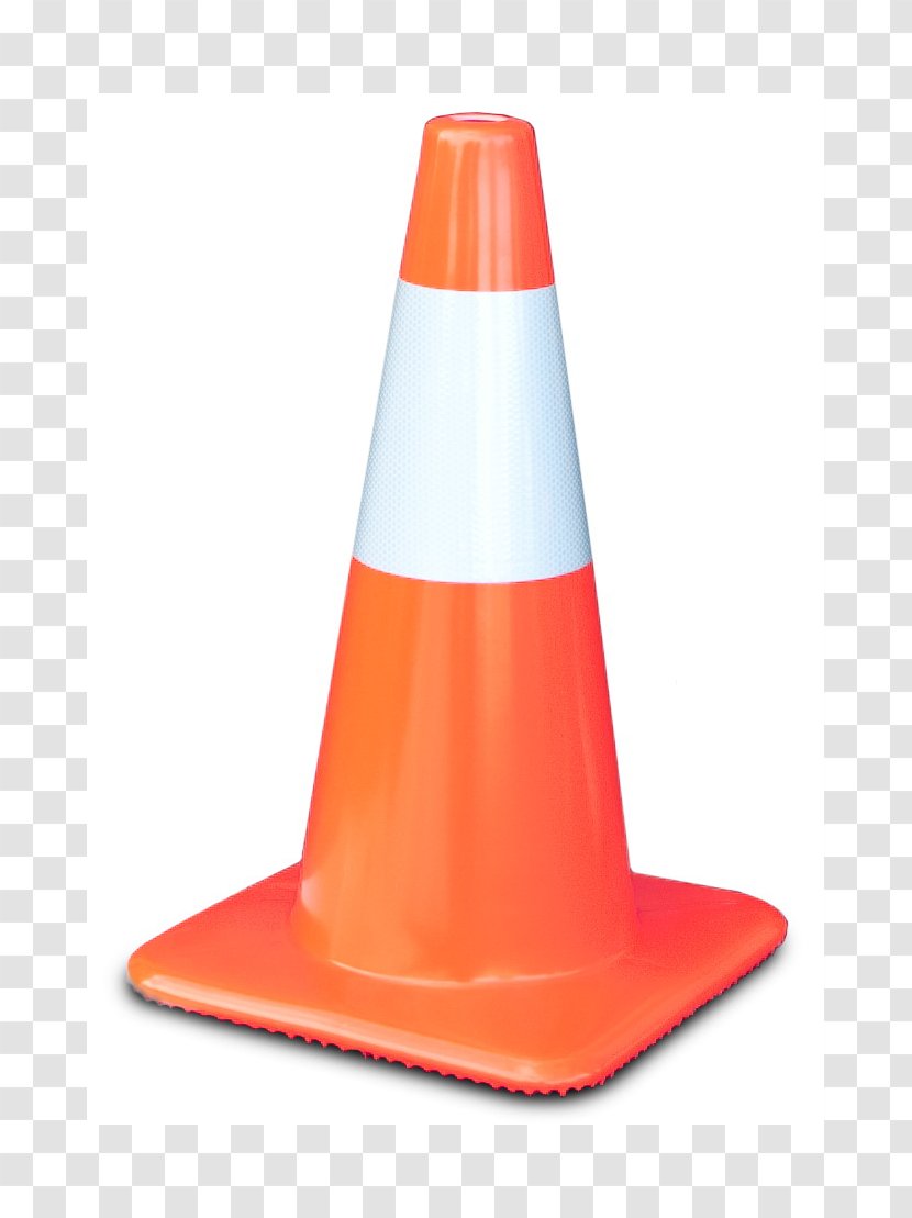 Traffic Cone Road Safety - Orange Transparent PNG