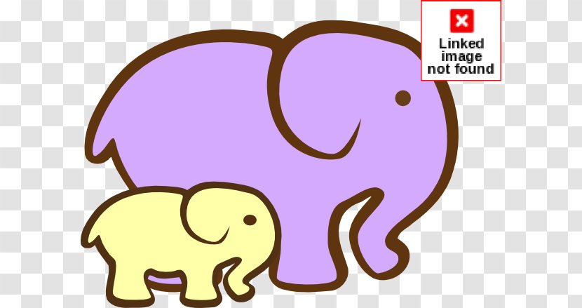 Elephant Sticker Paper Design Redbubble - Watercolor - Baby Drawings Step By Transparent PNG