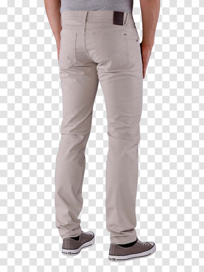 Jeans Denim Pants Suit Leggings - Beige Trousers Transparent PNG