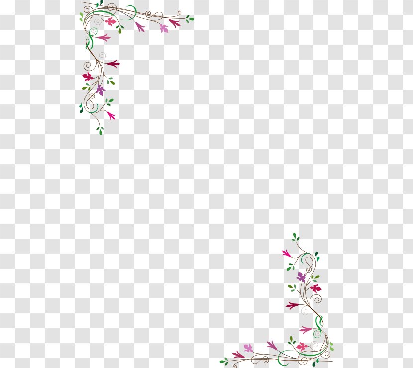 Picture Frames Flower Desktop Wallpaper Clip Art - Cherry Blossom Transparent PNG