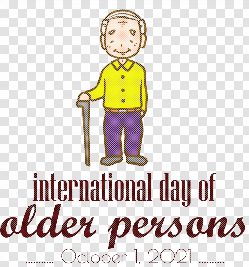 International Day For Older Persons Older Person Grandparents Transparent PNG