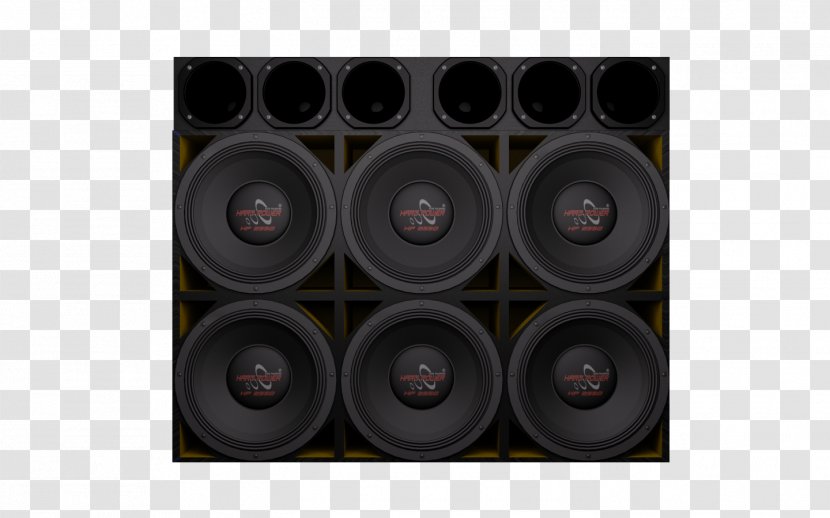 Subwoofer Car Tire Computer Hardware - Loudspeaker Transparent PNG