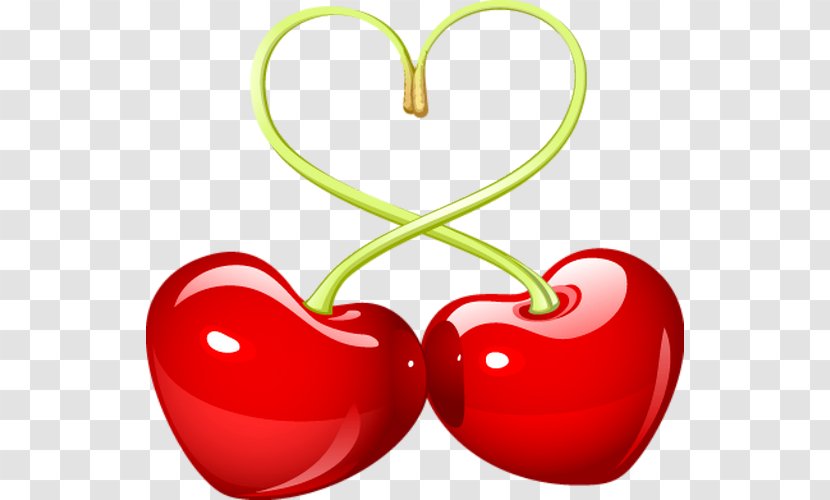 Cherry Love Clip Art - Fruit Transparent PNG