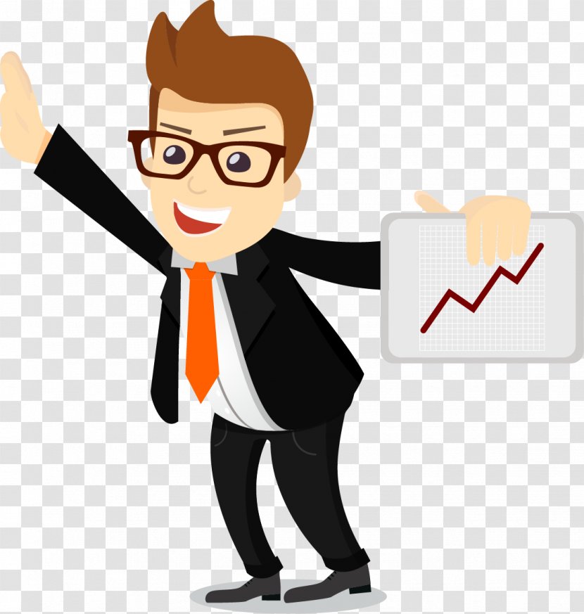 Business Employee Benefits Company Management Organization - Thumb - Salesman Cartoon Transparent PNG