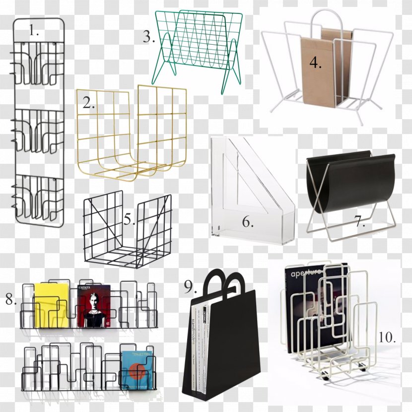 Plastic Magazine Suitcase - Stall Transparent PNG