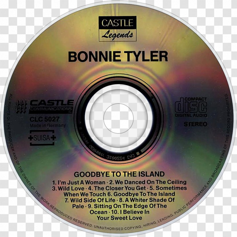 Compact Disc Brand Disk Storage - Bonnie Tyler Transparent PNG