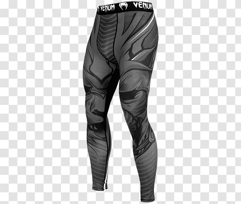 Venum Bloody Roar Durable Dry Tech MMA Compression Spats - Bicycle - Gray M PantsBloody Transparent PNG