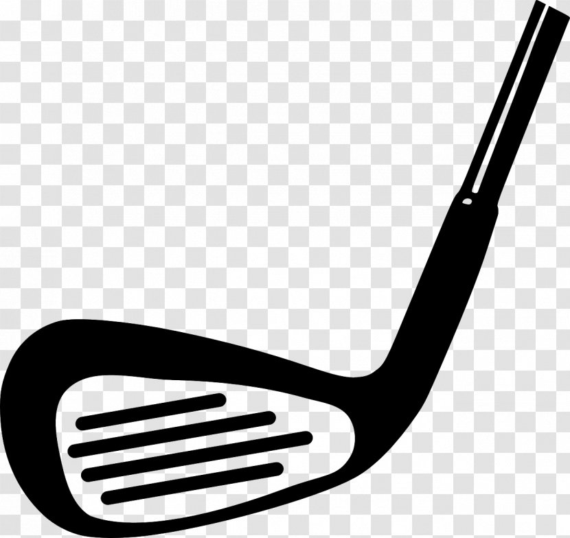 Golf Club Course Clip Art - Black And White Transparent PNG