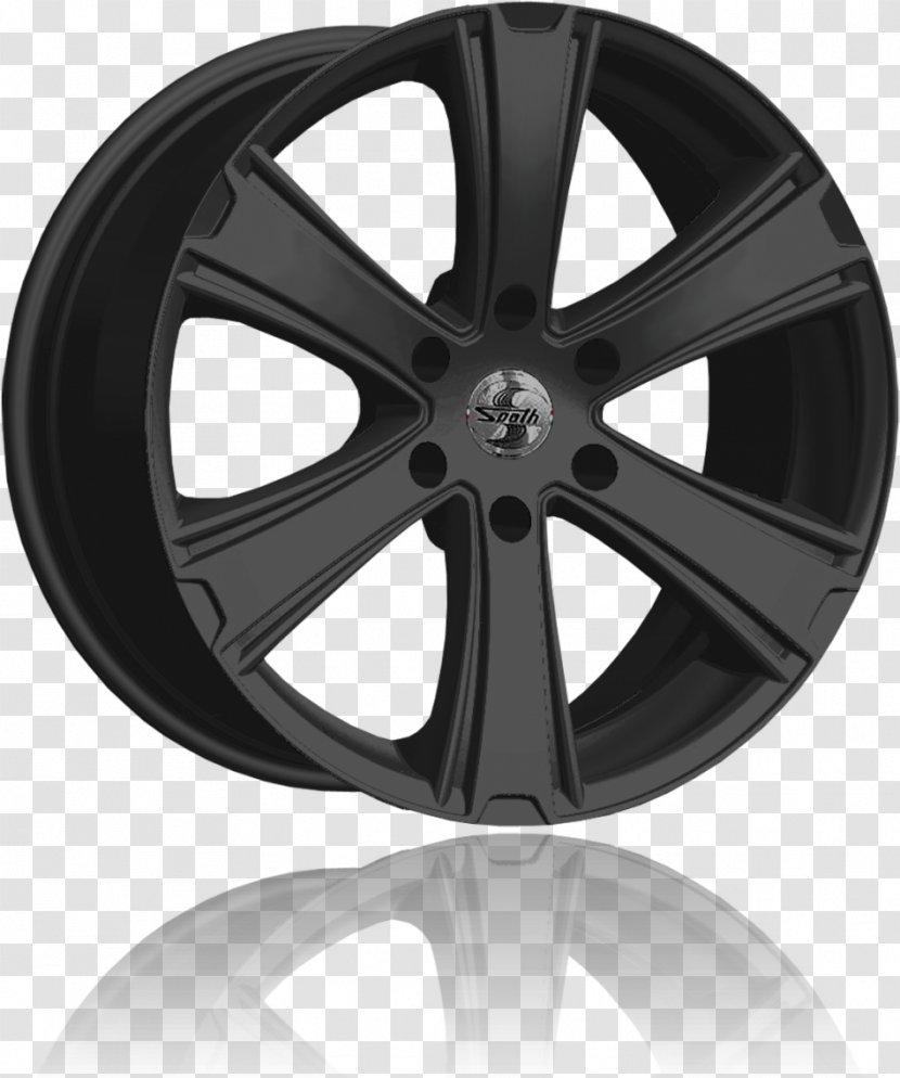 Alloy Wheel Van Autofelge Tire - Black - Speedline Transparent PNG